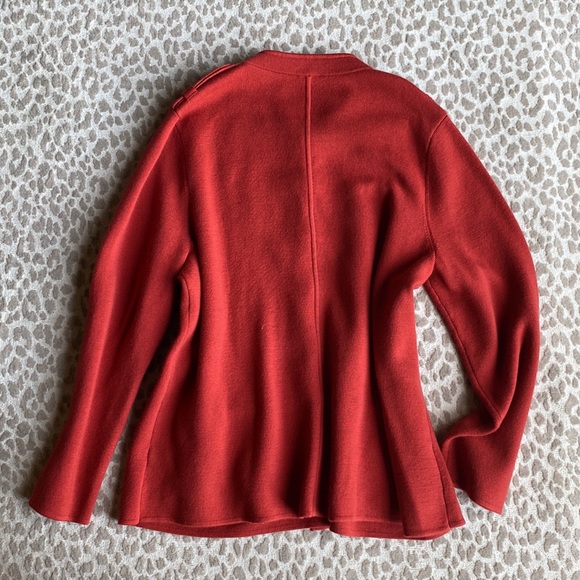 Talbots Merino Wool Blend Sweater Jacket, size 2X - Picture 4 of 10